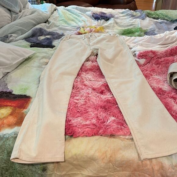 Levi's Corduroy Men's Pants, Excellent Like new condition, off white 32 x 34 - Picture 3 of 12